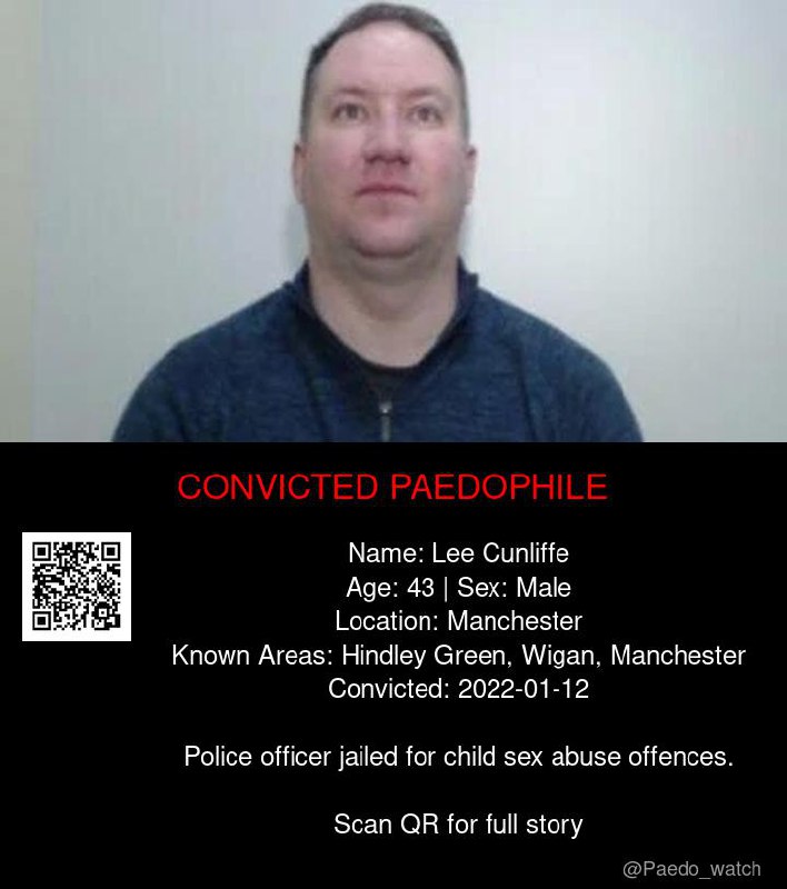 Lee Cunliffe 43 from #Manchester - 12/01/22