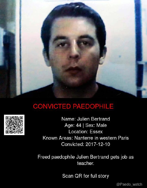 Julien Bertrand 44 from #Essex - 10/12/17