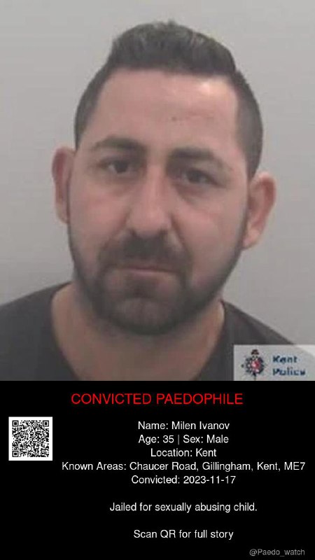 Milen Ivanov 35 from #Kent - 17/11/23