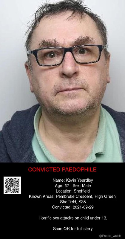 Kevin Yeardley 67 from #Sheffield - 29/09/21