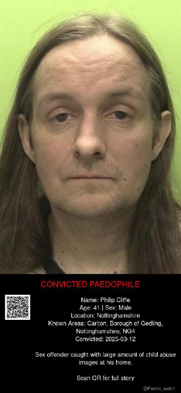Philip Cliffe 41 from #Nottinghamshire - 12/03/25