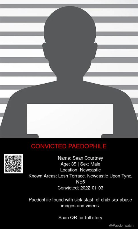 Sean Courtney 35 from #Newcastle - 03/01/22