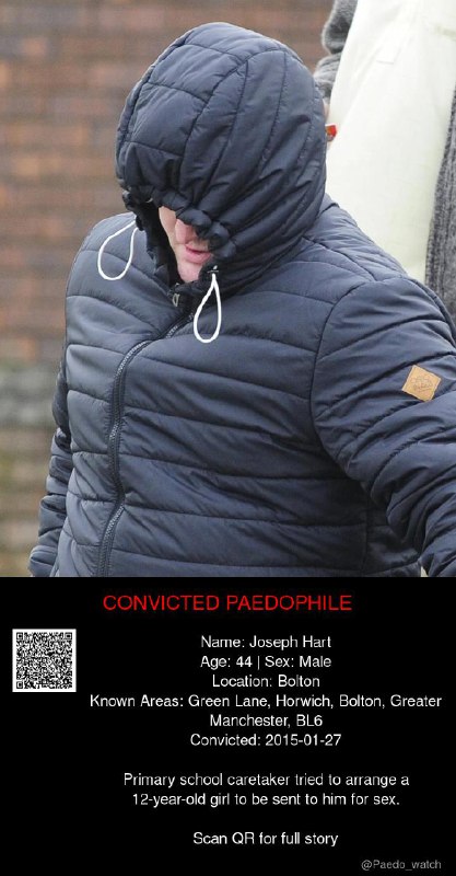 Joseph Hart 44 from #Bolton - 27/01/15
