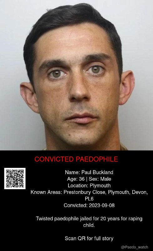 Paul Buckland 36 from #Plymouth - 08/09/23