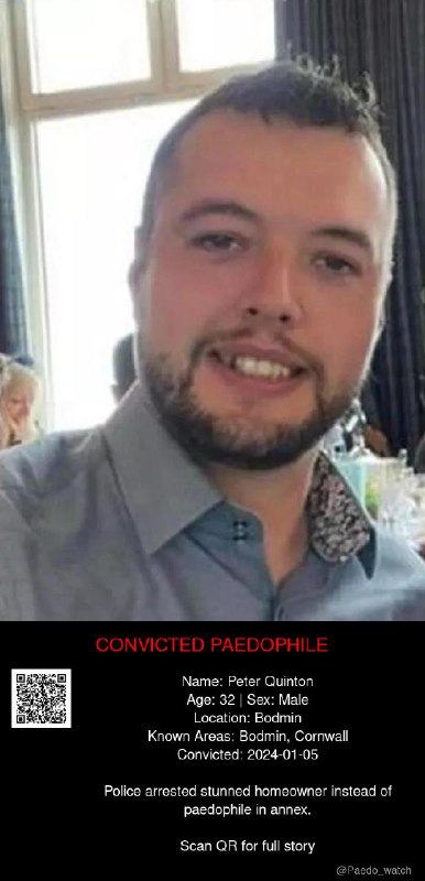 Peter Quinton 32 from #Bodmin - 05/01/24