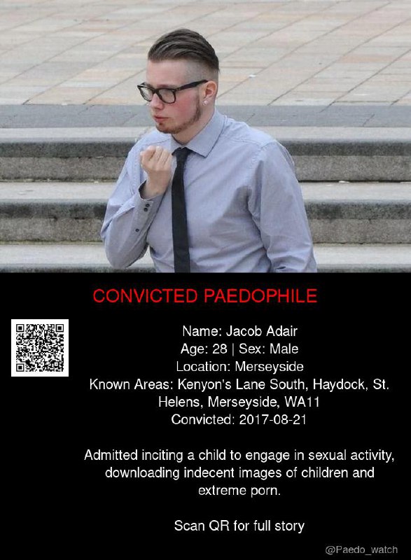 Jacob Adair 28 from #Merseyside - 21/08/17