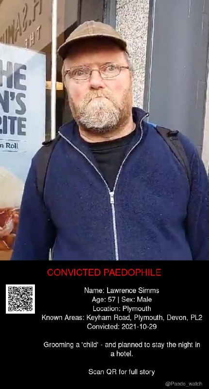 Lawrence Simms 57 from #Plymouth - 29/10/21