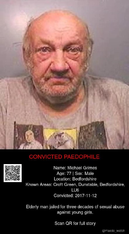 Michael Grimes 77 from #Bedfordshire - 12/11/17