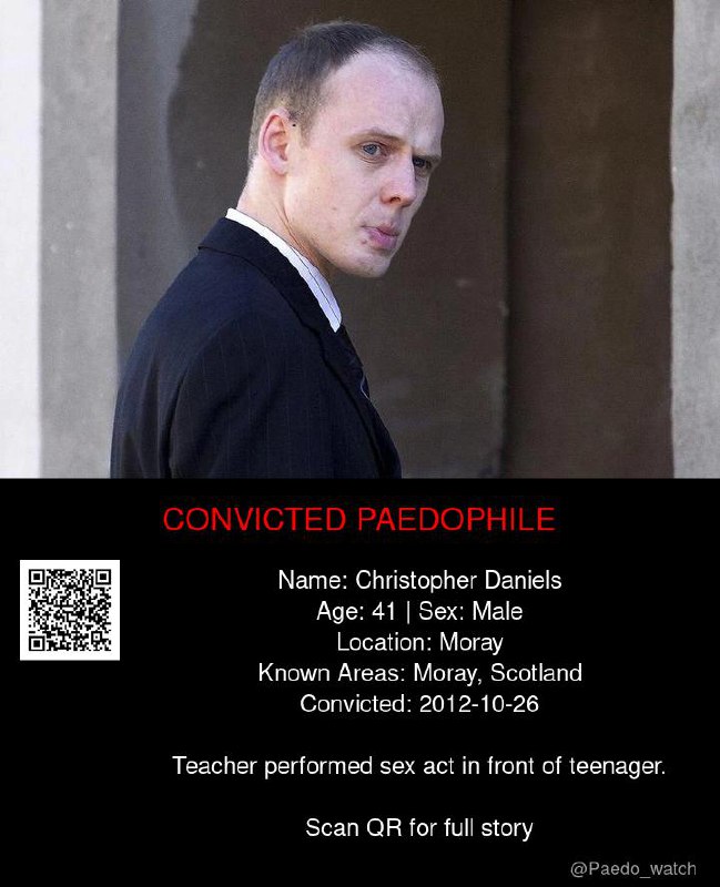 Christopher Daniels 41 from #Moray - 26/10/12