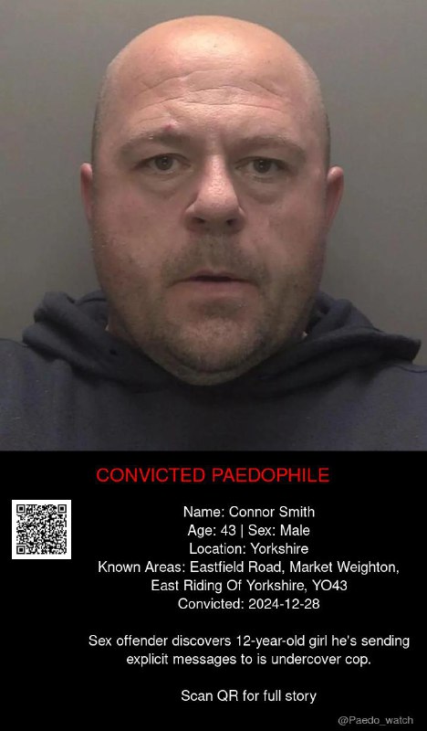 Connor Smith 43 from #Yorkshire - 28/12/24