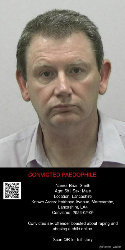Brian Smith 58 from #Lancashire - 09/02/24