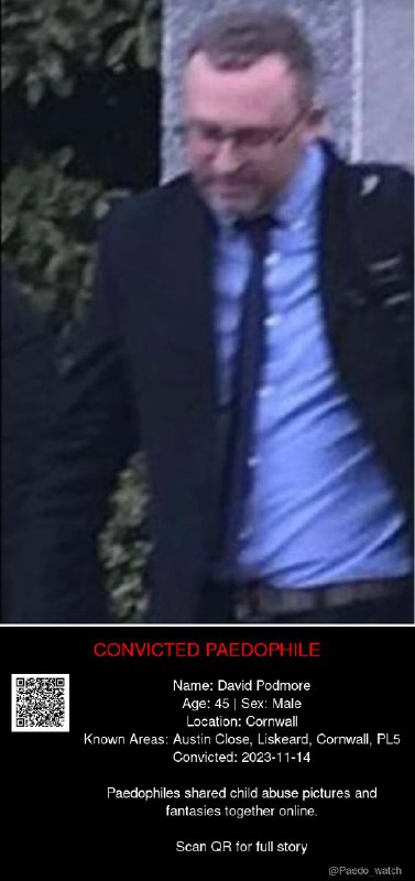 David Podmore 45 from #Cornwall - 14/11/23