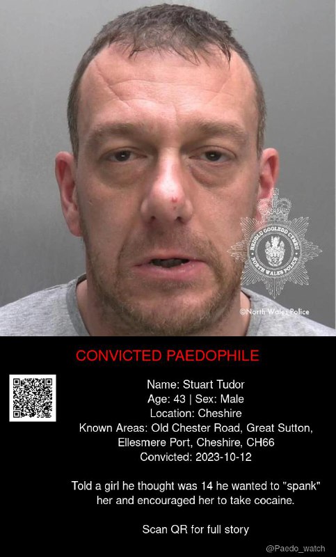 Stuart Tudor 43 from #Cheshire - 12/10/23