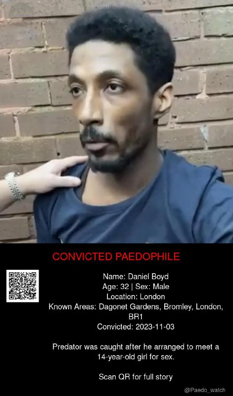 Daniel Boyd 32 from #London - 03/11/23
