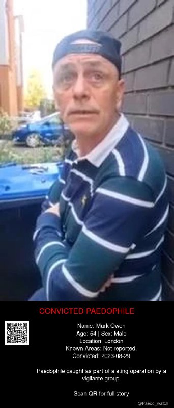 Mark Owen 54 from #London - 29/08/23