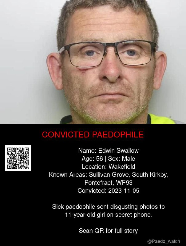 Edwin Swallow 56 from #Wakefield - 05/11/23