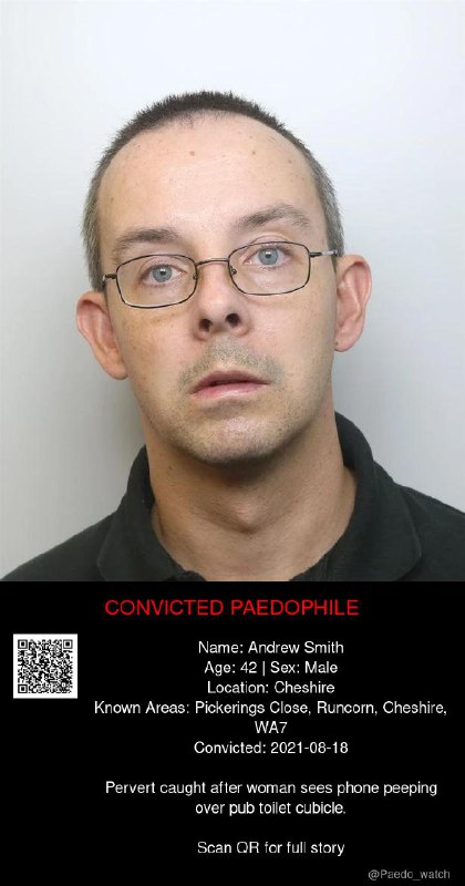 Andrew Smith 42 from #Cheshire - 18/08/21
