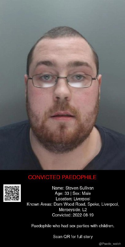 Steven Sullivan 33 from #Liverpool - 19/08/22