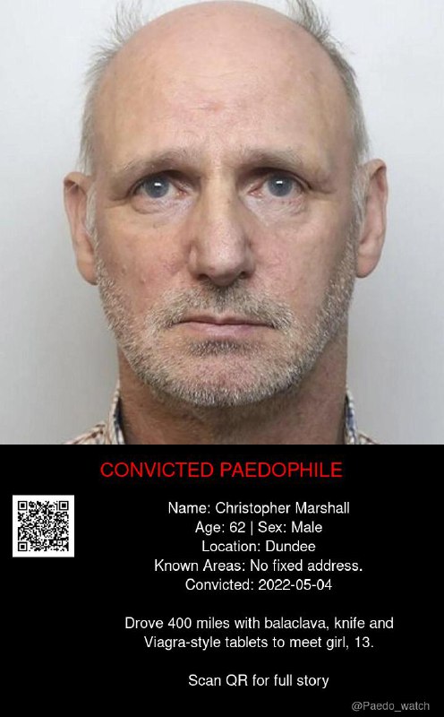 Christopher Marshall 62 from #Dundee - 04/05/22