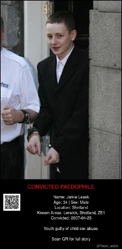 Jamie Leask 34 from #Shetland - 25/04/07