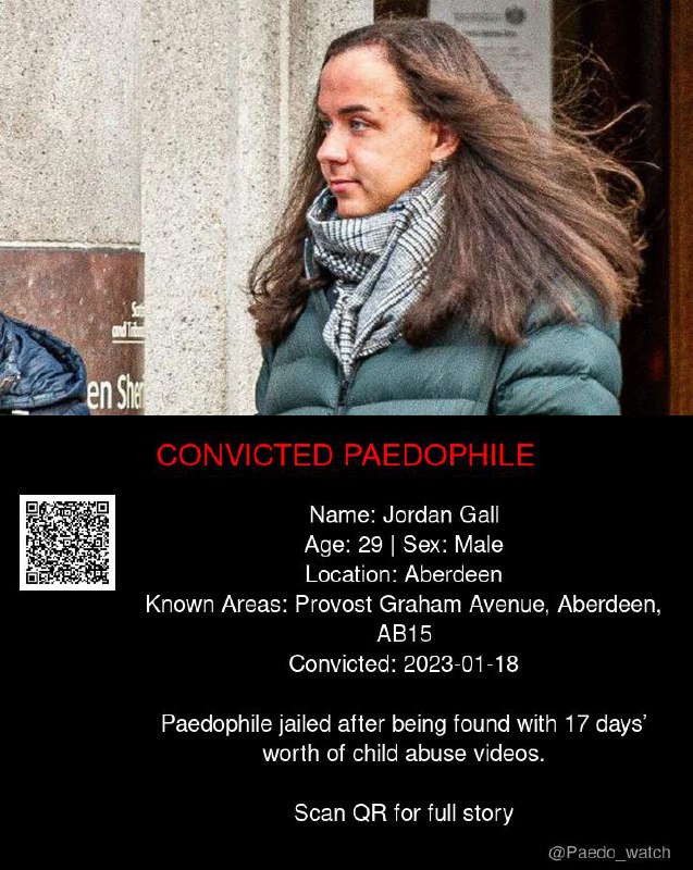 Jordan Gall 29 from #Aberdeen - 18/01/23