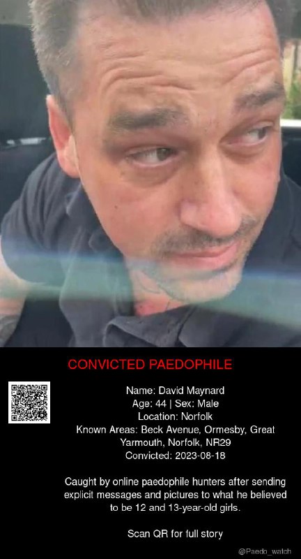 David Maynard 44 from #Norfolk - 18/08/23