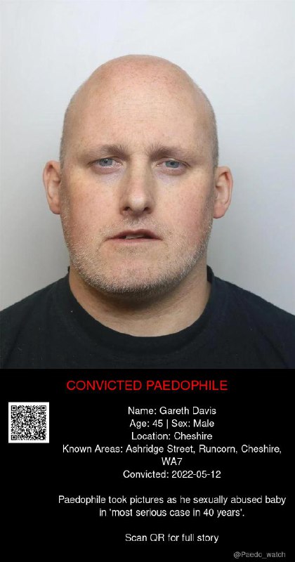 Gareth Davis 45 from #Cheshire - 12/05/22