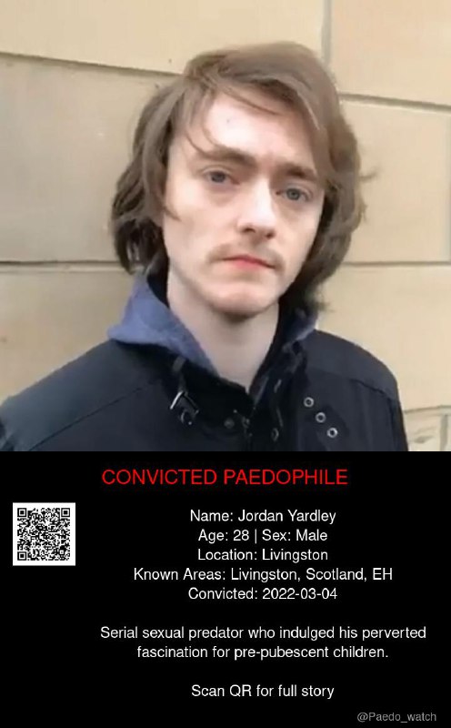 Jordan Yardley 28 from #Livingston - 04/03/22