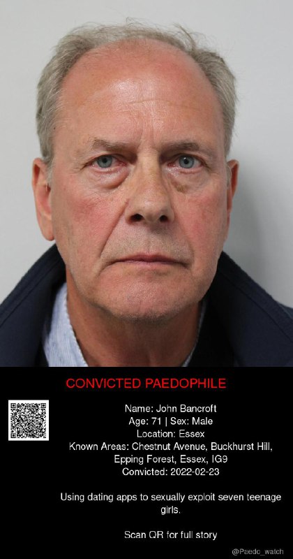 John Bancroft 71 from #Essex - 23/02/22