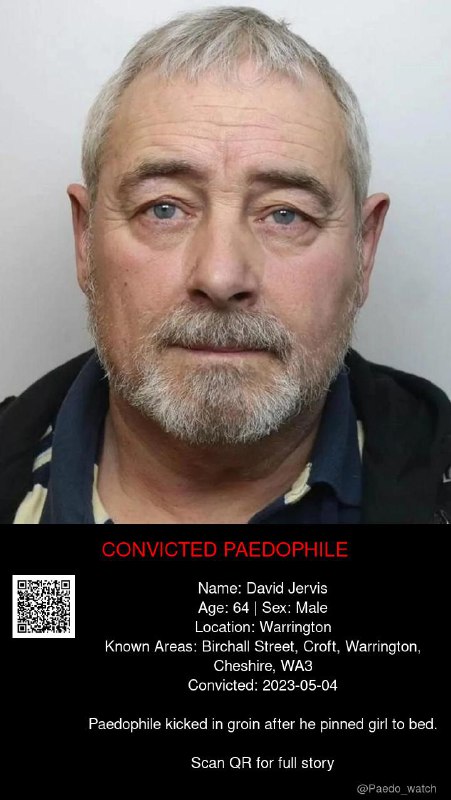 David Jervis 64 from #Warrington - 04/05/23
