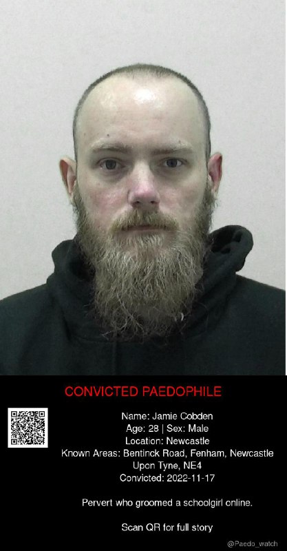 Jamie Cobden 28 from #Newcastle - 17/11/22