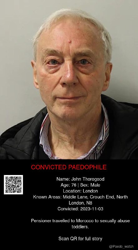 John Thorogood 76 from #London - 03/11/23