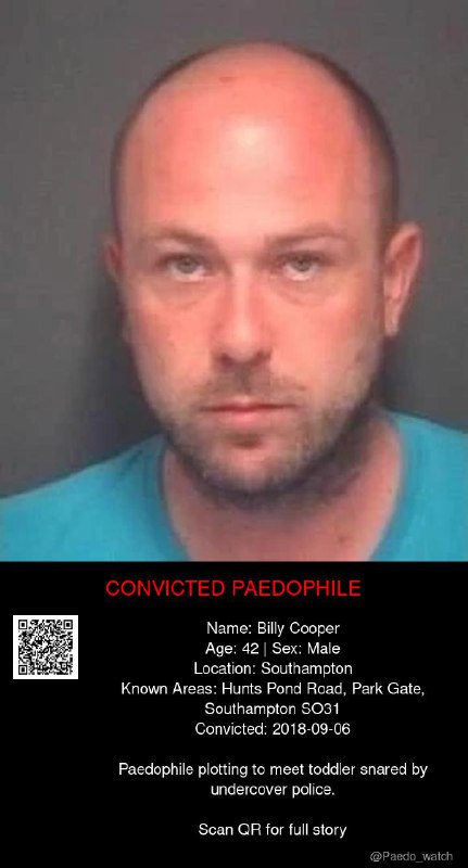 Billy Cooper 42 from #Southampton - 06/09/18