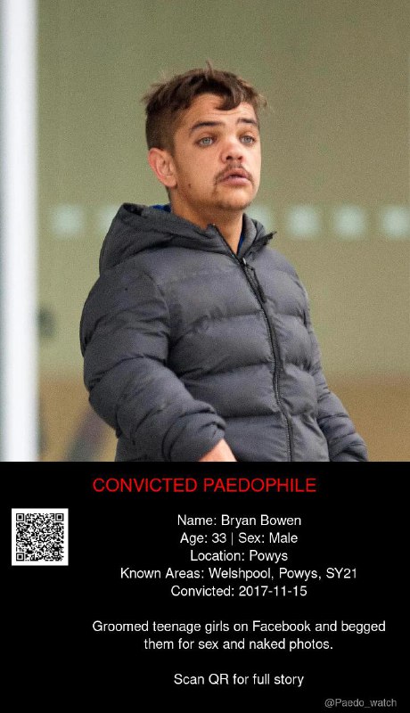 Bryan Bowen 33 from #Powys - 15/11/17