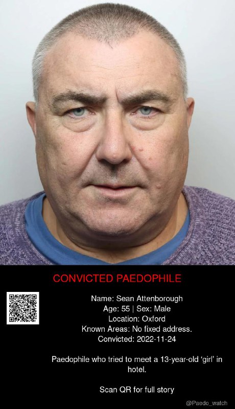 Sean Attenborough 55 from #Oxford - 24/11/22