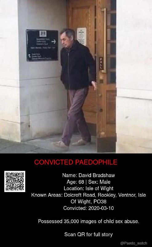 David Bradshaw 68 from #Isle of Wight - 10/03/20