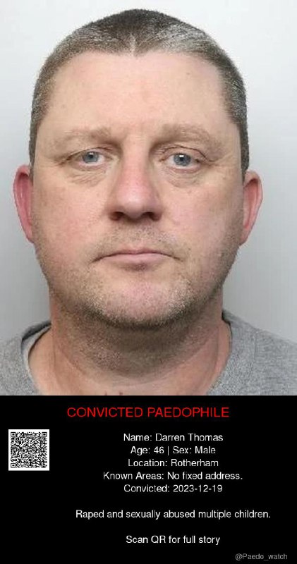 Darren Thomas 46 from #Rotherham - 19/12/23