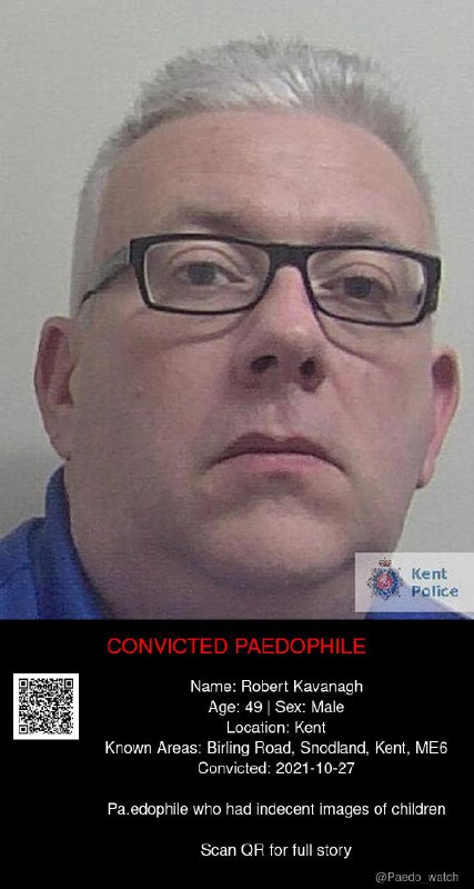 Robert Kavanagh 49 from #Kent - 27/10/21