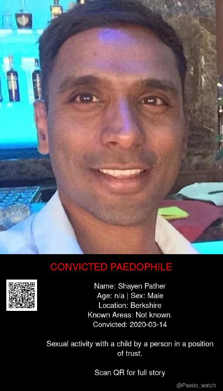 Shayen Pather n/a from #Berkshire - 14/03/20