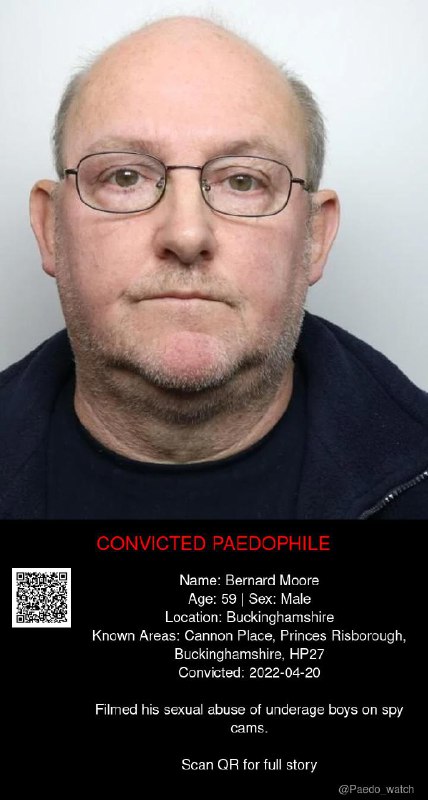 Bernard Moore 59 from #Buckinghamshire - 20/04/22