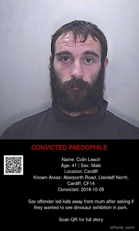 Colin Leach 41 from #Cardiff - 05/10/18