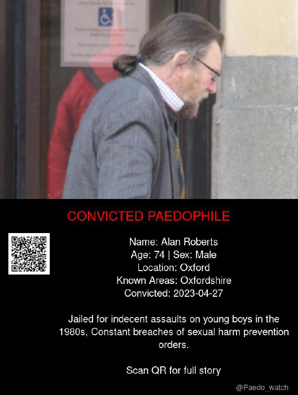 Alan Roberts 74 from #Oxford - 27/04/23