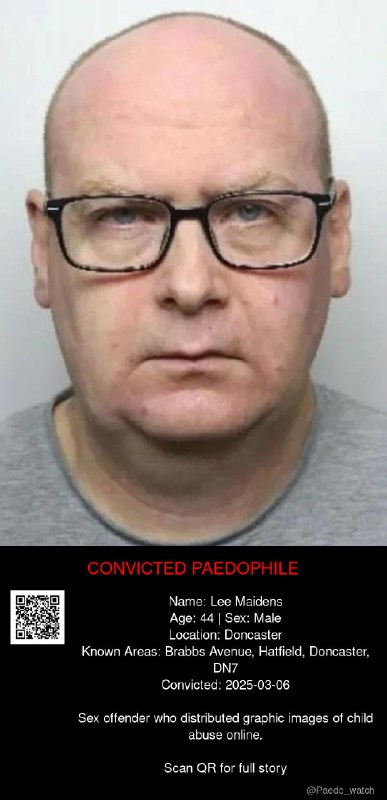 Lee Maidens 44 from #Doncaster - 06/03/25