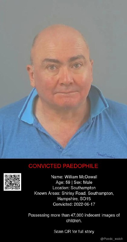 William McDowall 59 from #Southampton - 17/06/22