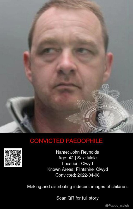 John Reynolds 42 from #Clwyd - 08/04/22