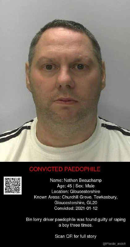 Nathan Beauchamp 45 from #Gloucestershire - 12/01/21