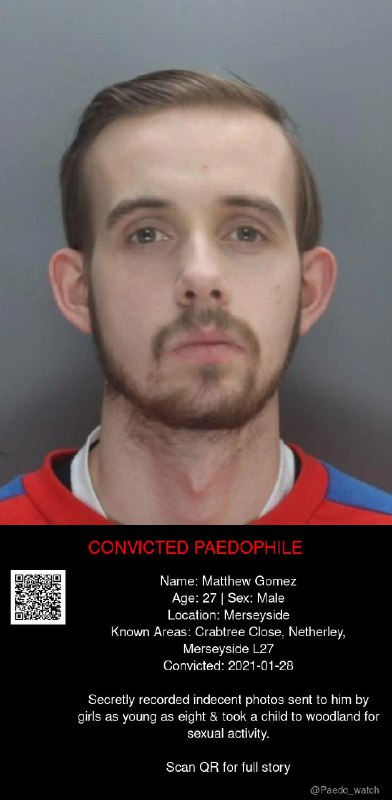 Matthew Gomez 27 from #Merseyside - 28/01/21