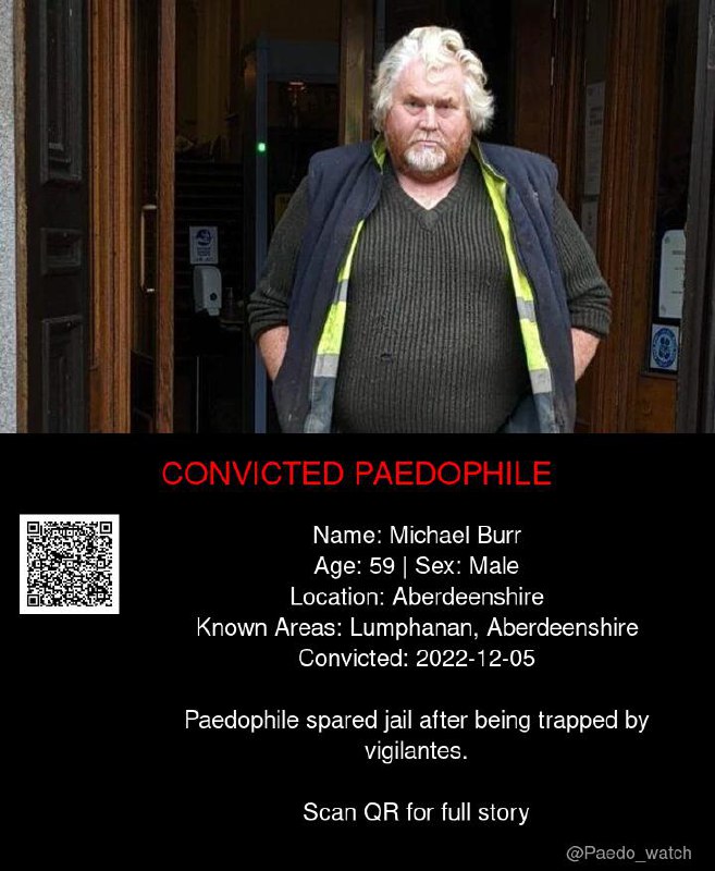 Michael Burr 59 from #Aberdeenshire - 05/12/22