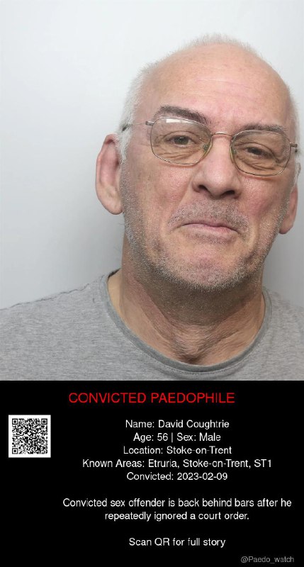 David Coughtrie 56 from #Stoke-on-Trent - 09/02/23