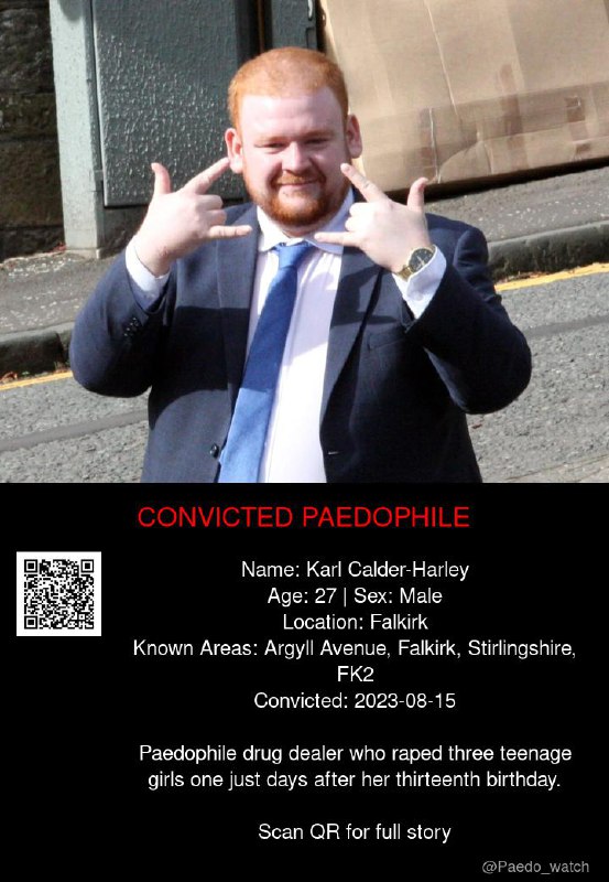 Karl Calder-Harley 27 from #Falkirk - 15/08/23